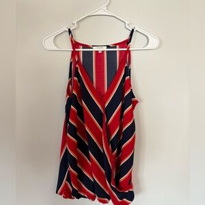 Cute 4th of July top! Great for a summer BBQ! From Maurice’s. Hardly worn.